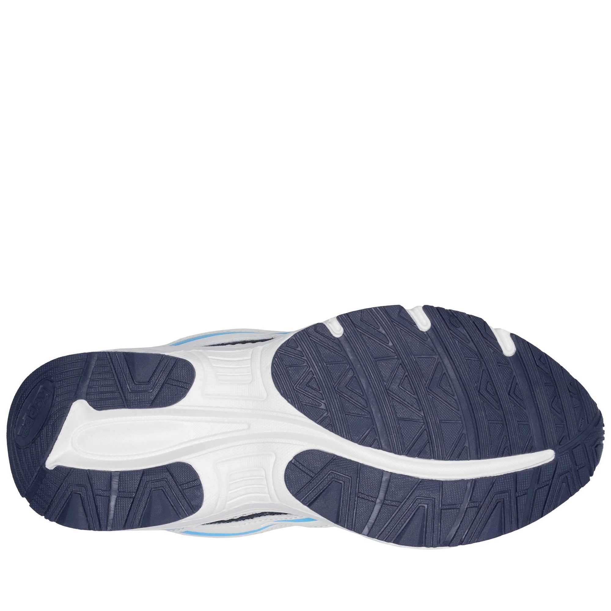LOGO MYGIDO - Sneakers - Low Cut - Unisex - White-Azure Celeste-Blue Marine - Image 3
