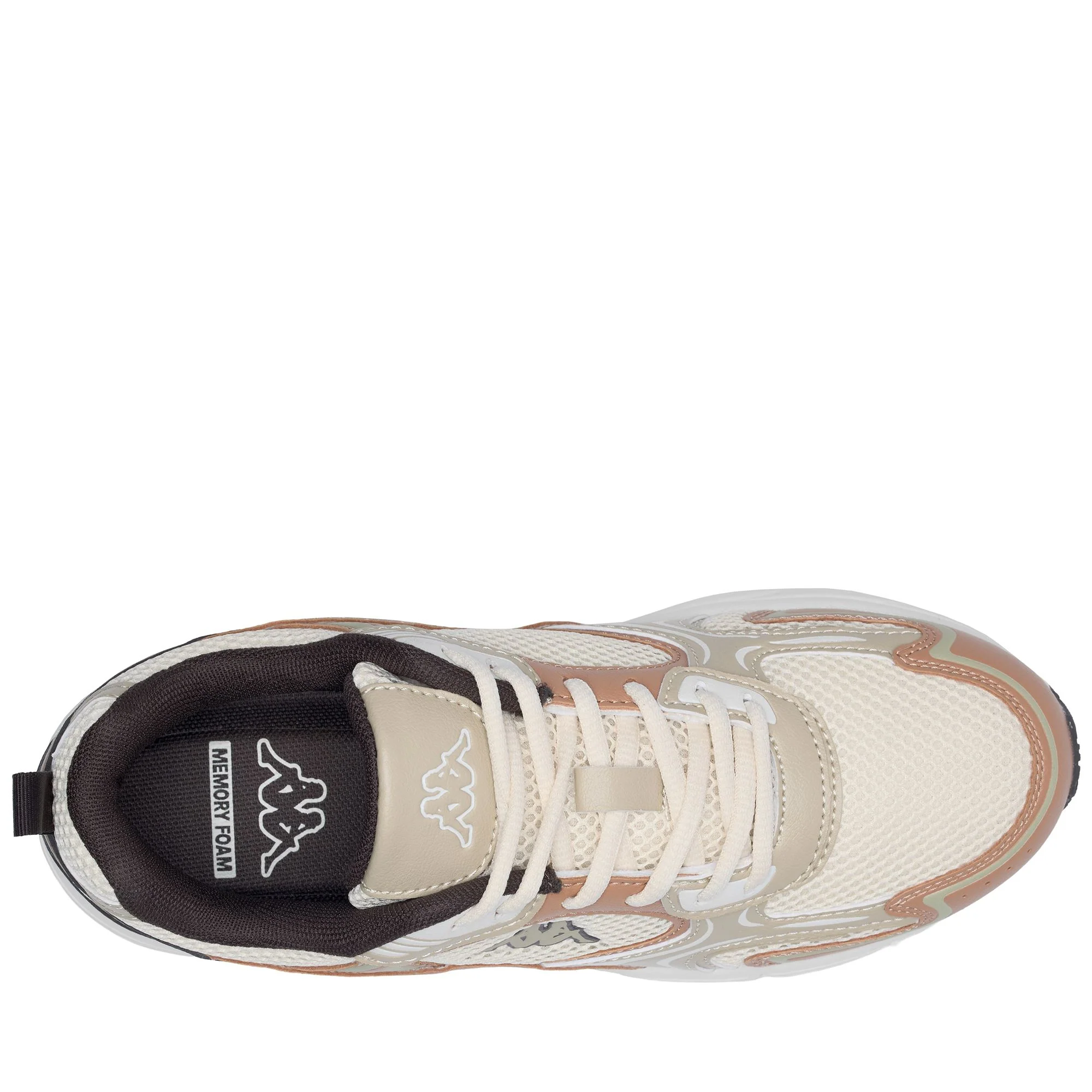 LOGO MYGIDO - Sneakers - Low Cut - Unisex - White Tofu-Beige Tawny - Image 5