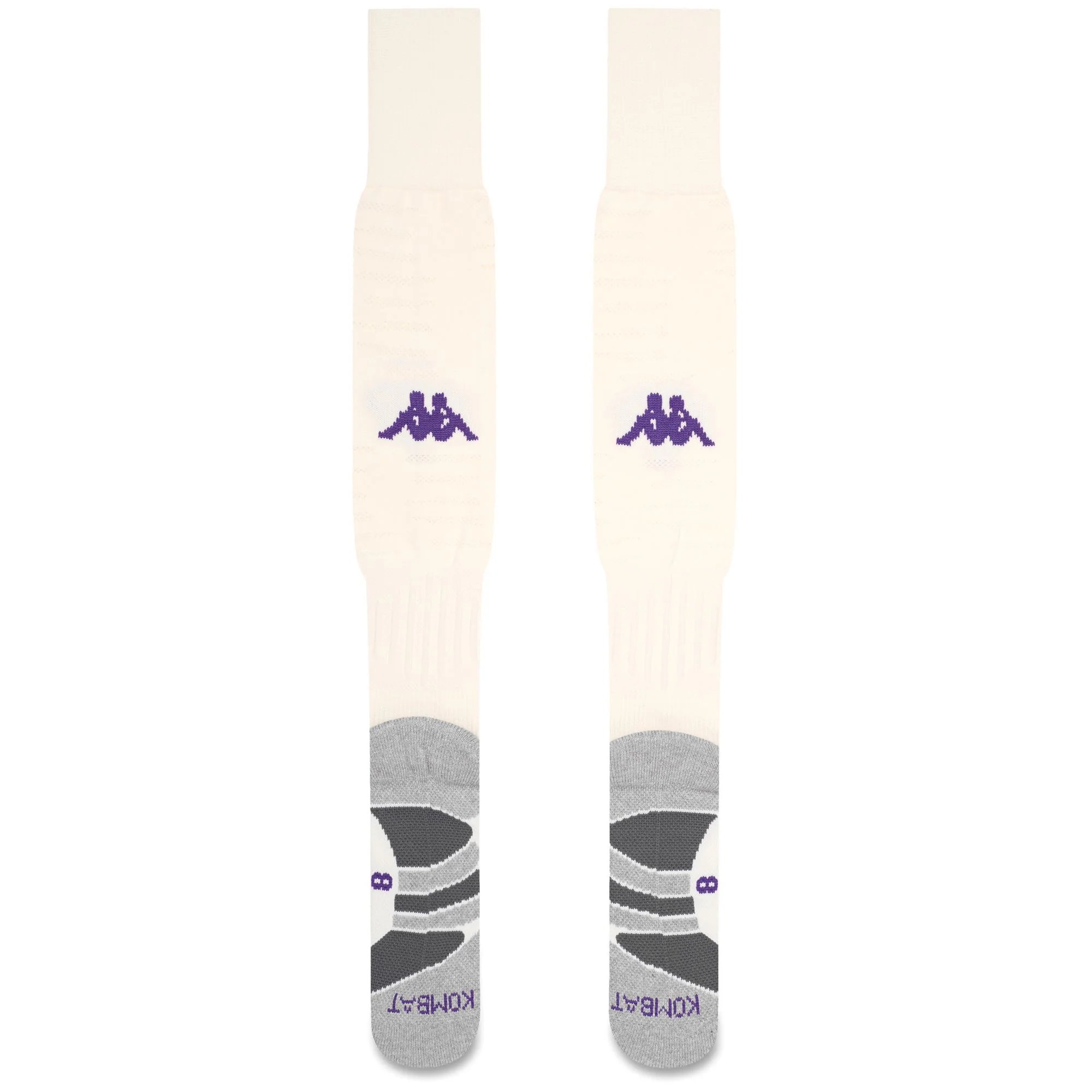 KOMBAT  SPARK PRO FIORENTINA 1PACK - Socks - Knee High Sock - Man - White Whisper - Image 3