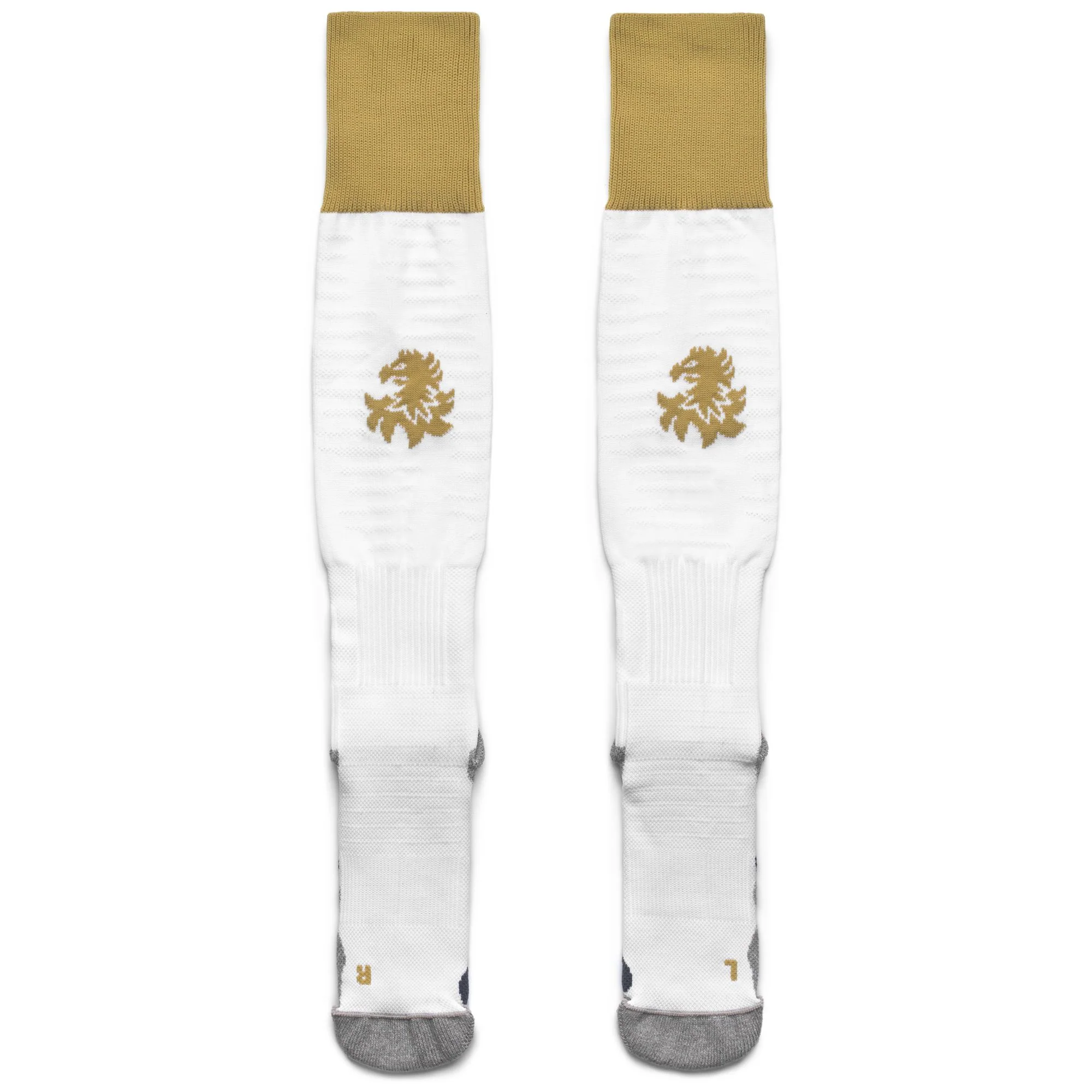 KOMBAT SPARK PRO GENOA 1PACK - Socks - Knee High Sock - Man - White-Yellow Gold Rich - Image 2