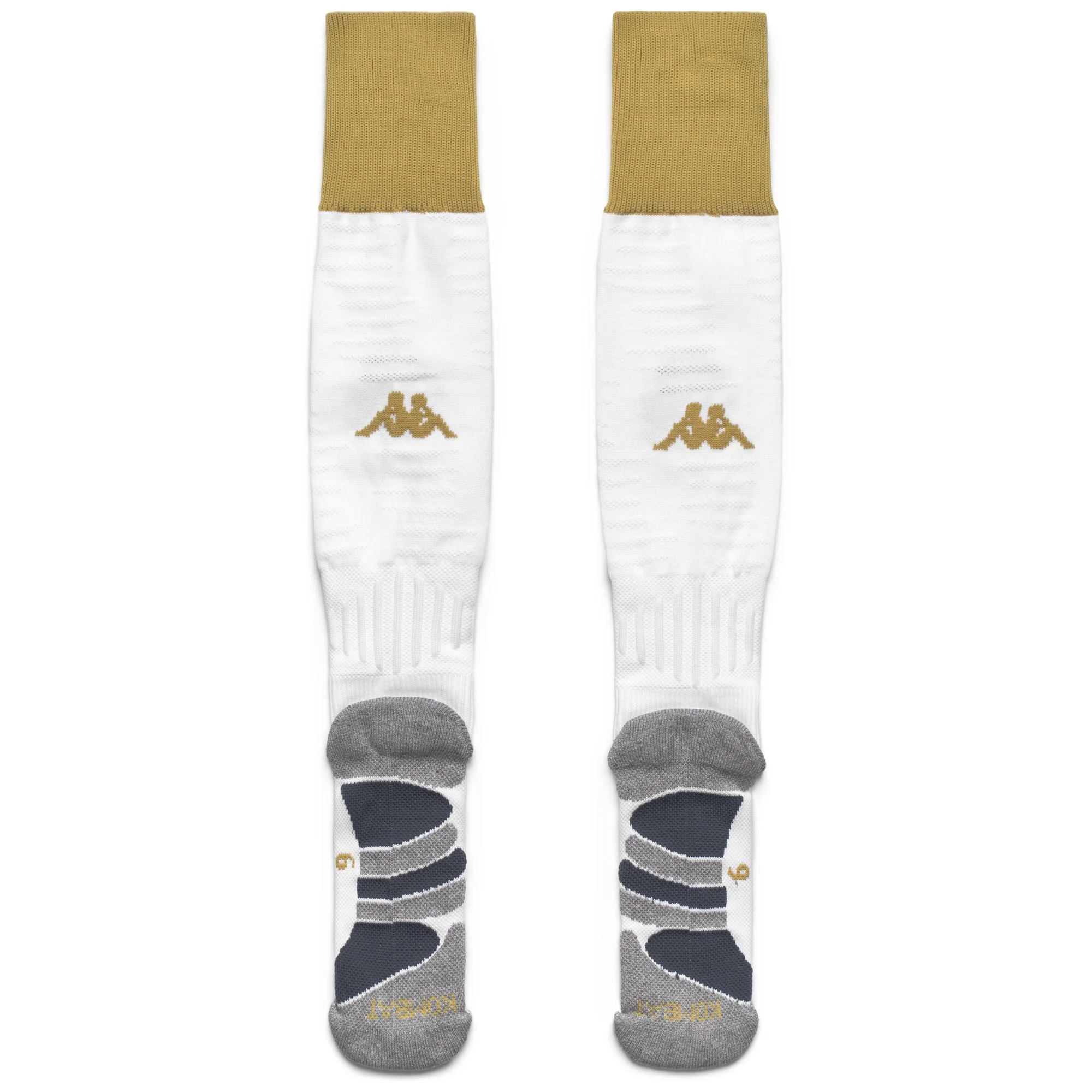 KOMBAT SPARK PRO GENOA 1PACK - Socks - Knee High Sock - Man - White-Yellow Gold Rich - Image 3