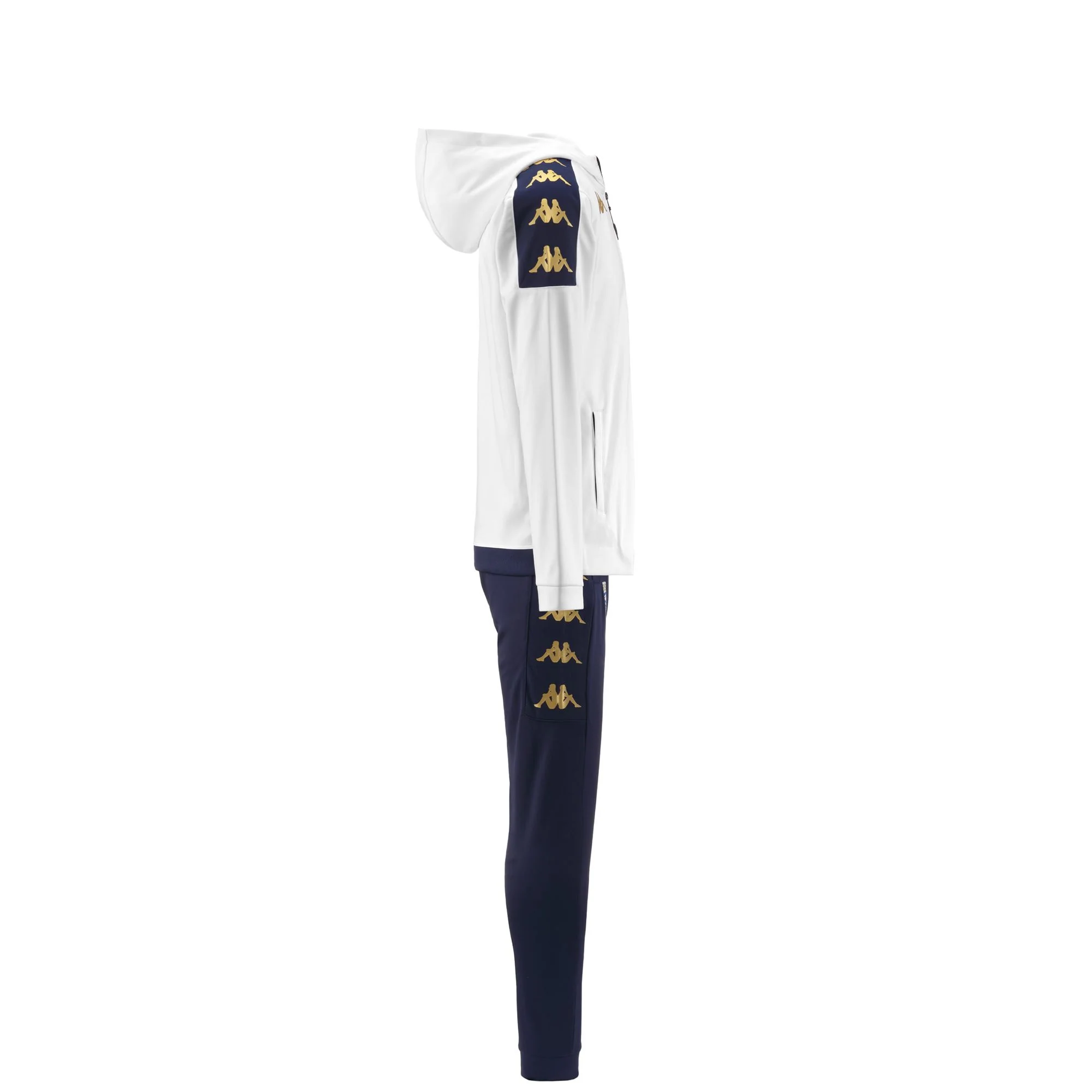 ALFRINS BRESCIA - Sport Suits - Tracksuit - Man - WHITE-BLUE MARINE - Image 2