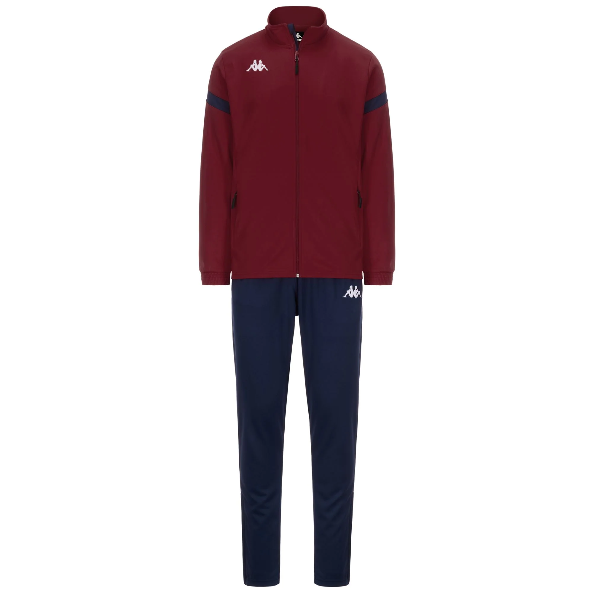 KAPPA4FOOTBALL DALCITO - Sport Suits - Tracksuit - Man - Red Granata-Blue Marine
