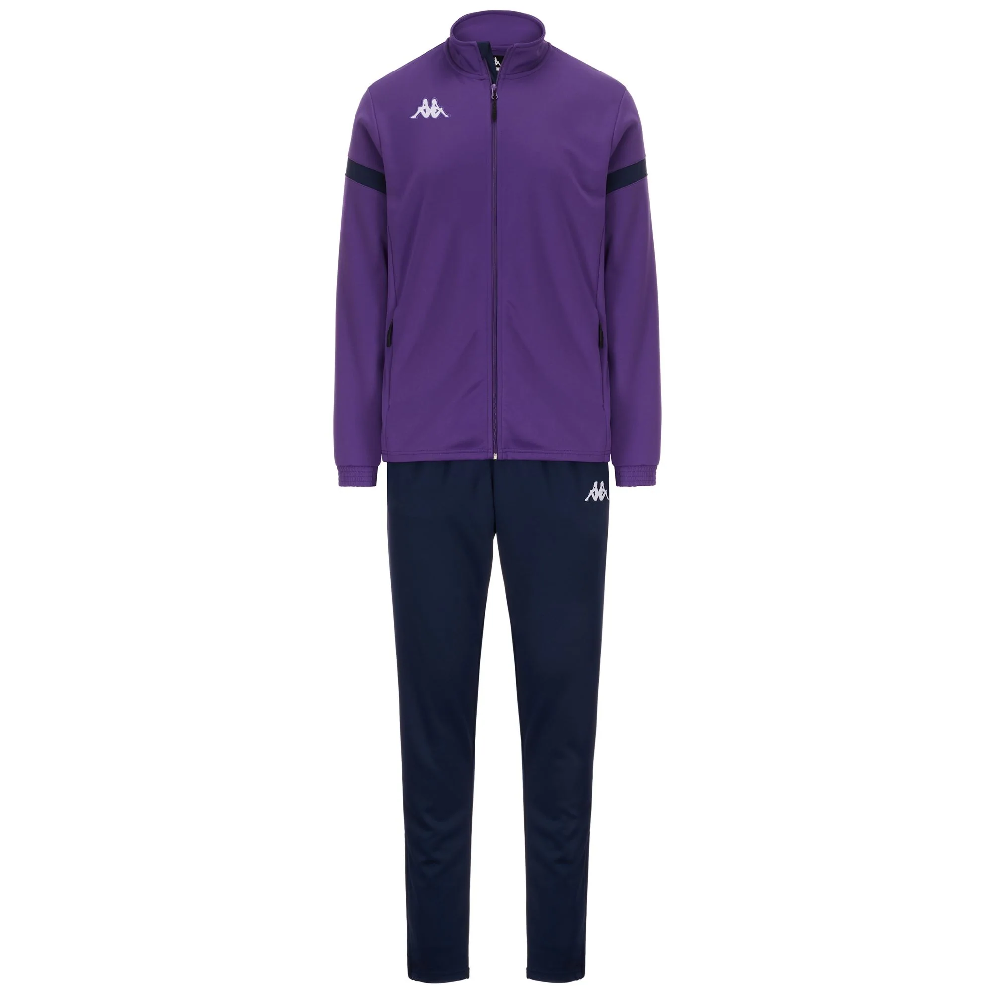 KAPPA4FOOTBALL DALCITO - Sport Suits - Tracksuit - Man - Violet Indigo-Blue Marine