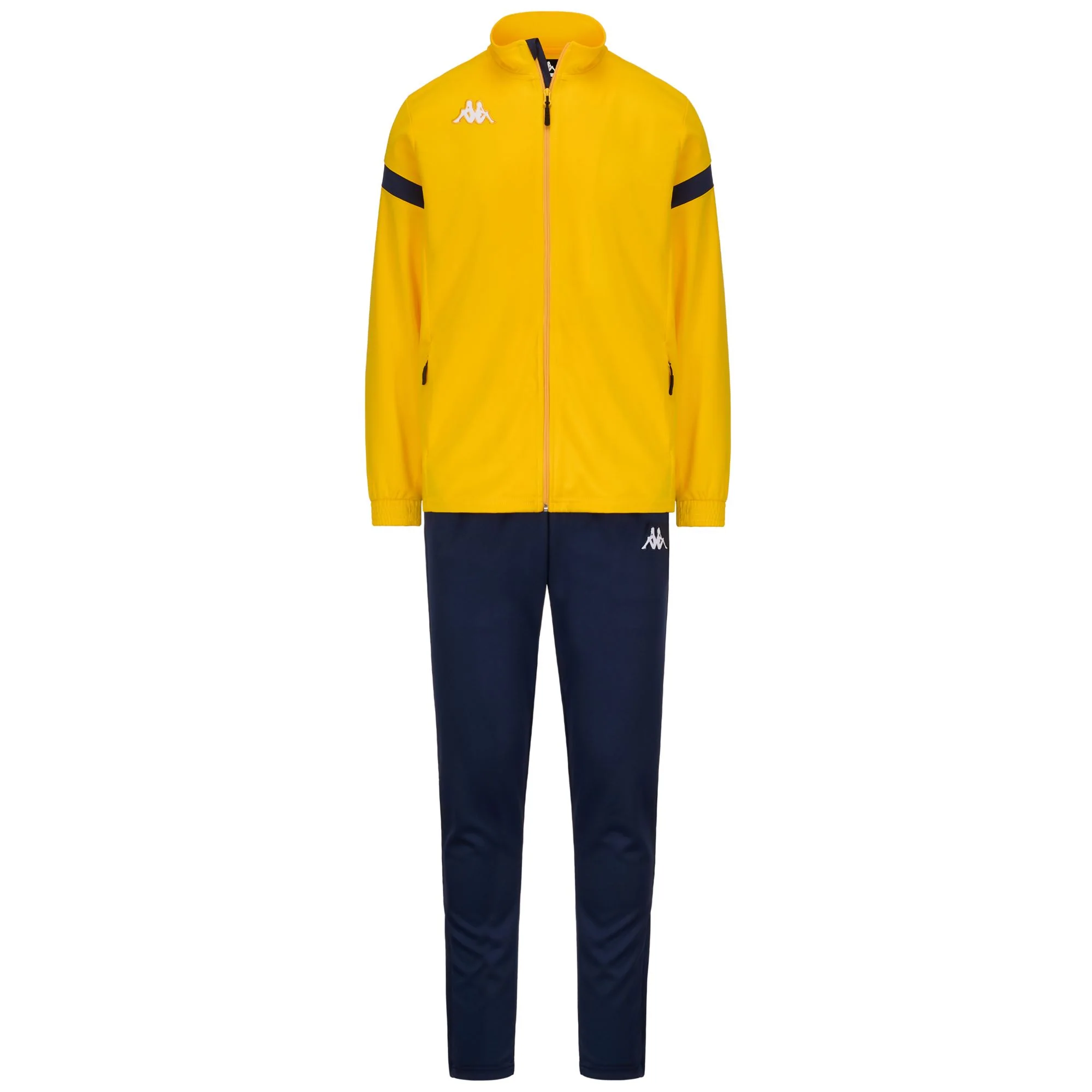 KAPPA4FOOTBALL DALCITO - Sport Suits - Tracksuit - Man - Yellow Chrome-Blue Marine