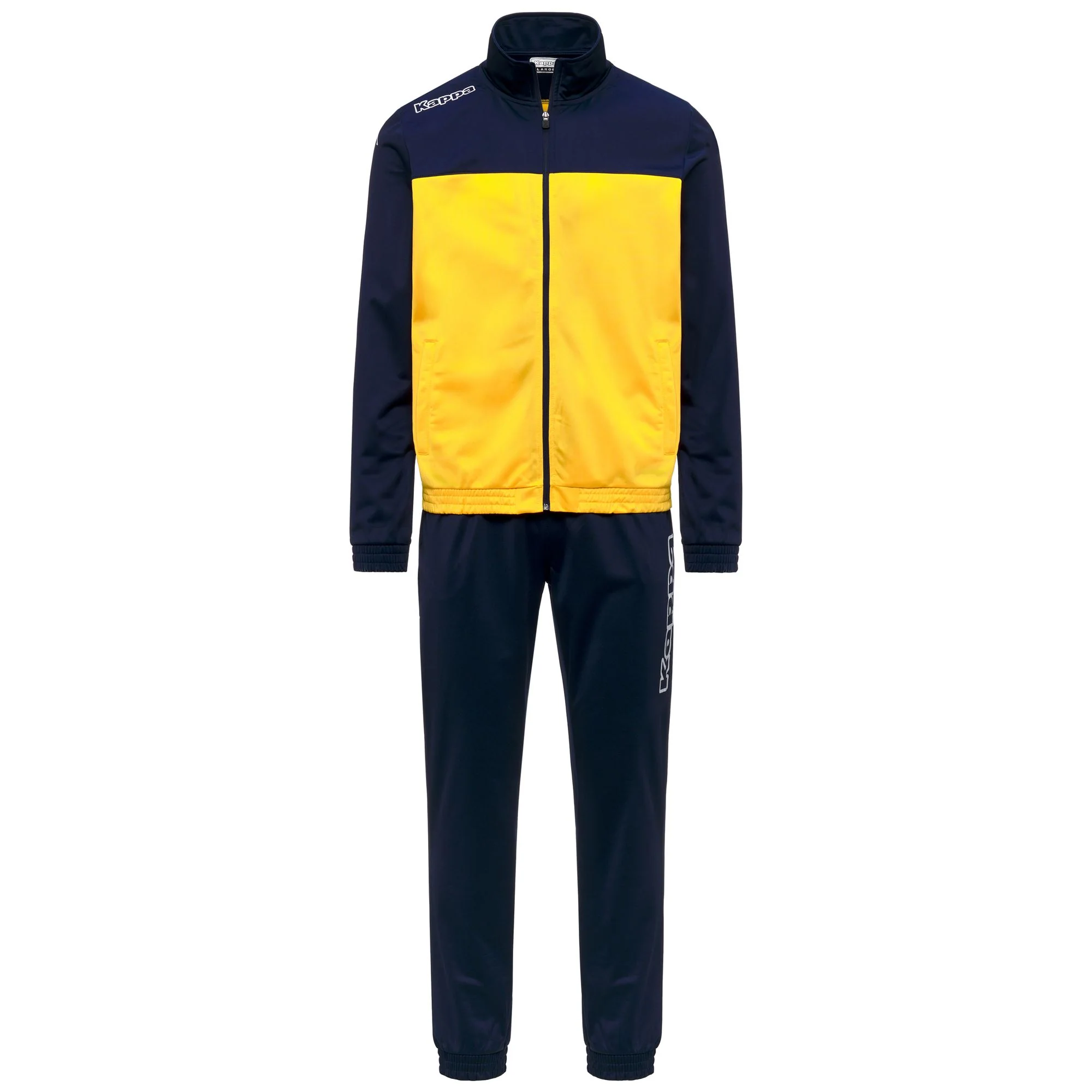 KAPPA4FOOTBALL ALFON - Sport Suits - Tracksuit - Man - Yellow-Blue Marine-Yellow Chrome-Blue Marine - Image 3
