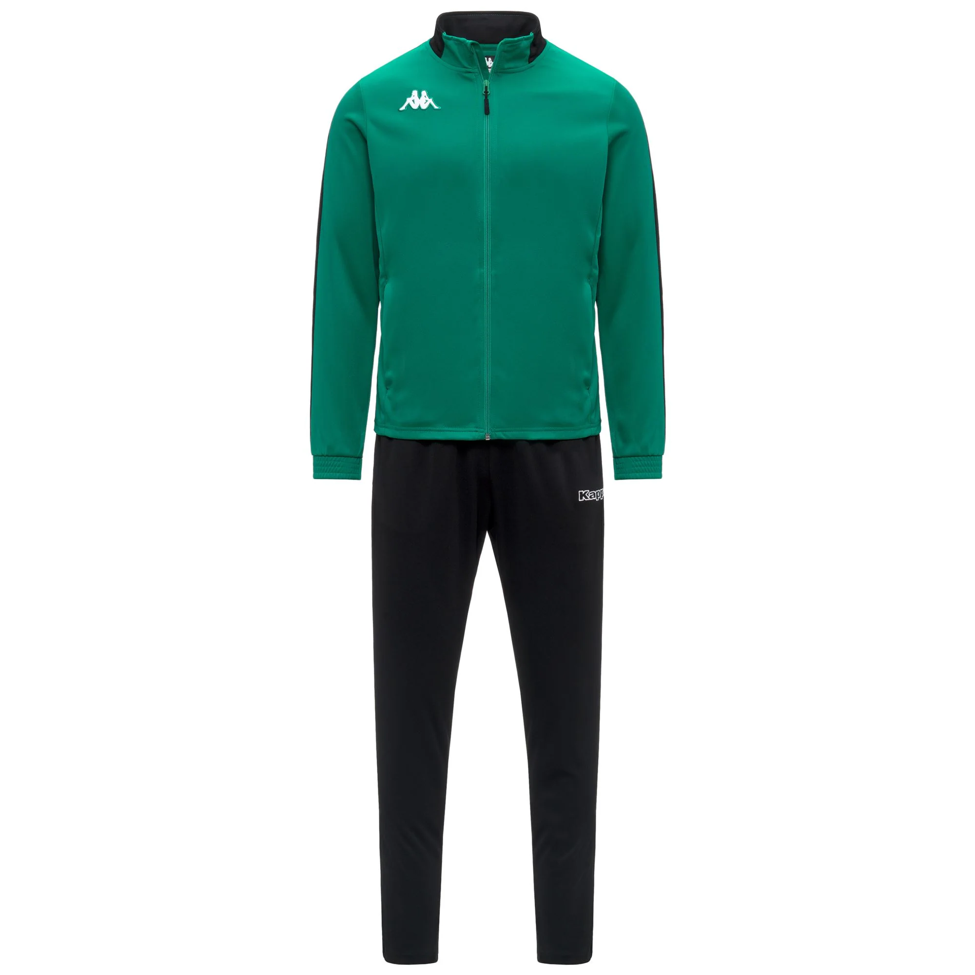 KAPPA4FOOTBALL SALCITO - Sport Suits - Tracksuit - Man - Green-Black-Green-Black