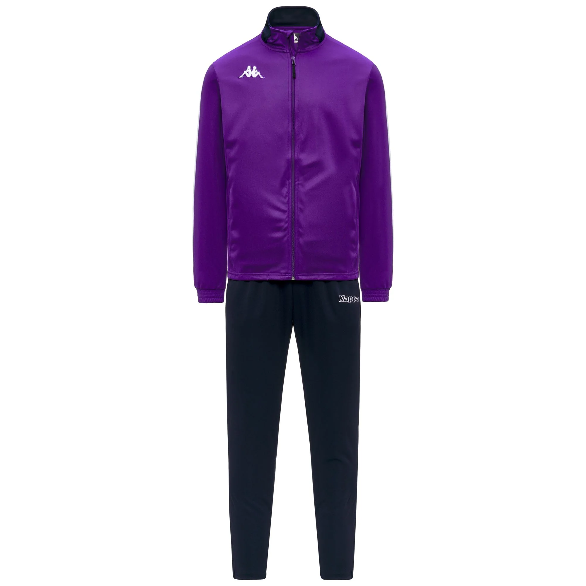 KAPPA4FOOTBALL SALCITO - Sport Suits - Tracksuit - Man - Violet Indigo-Blue Marine