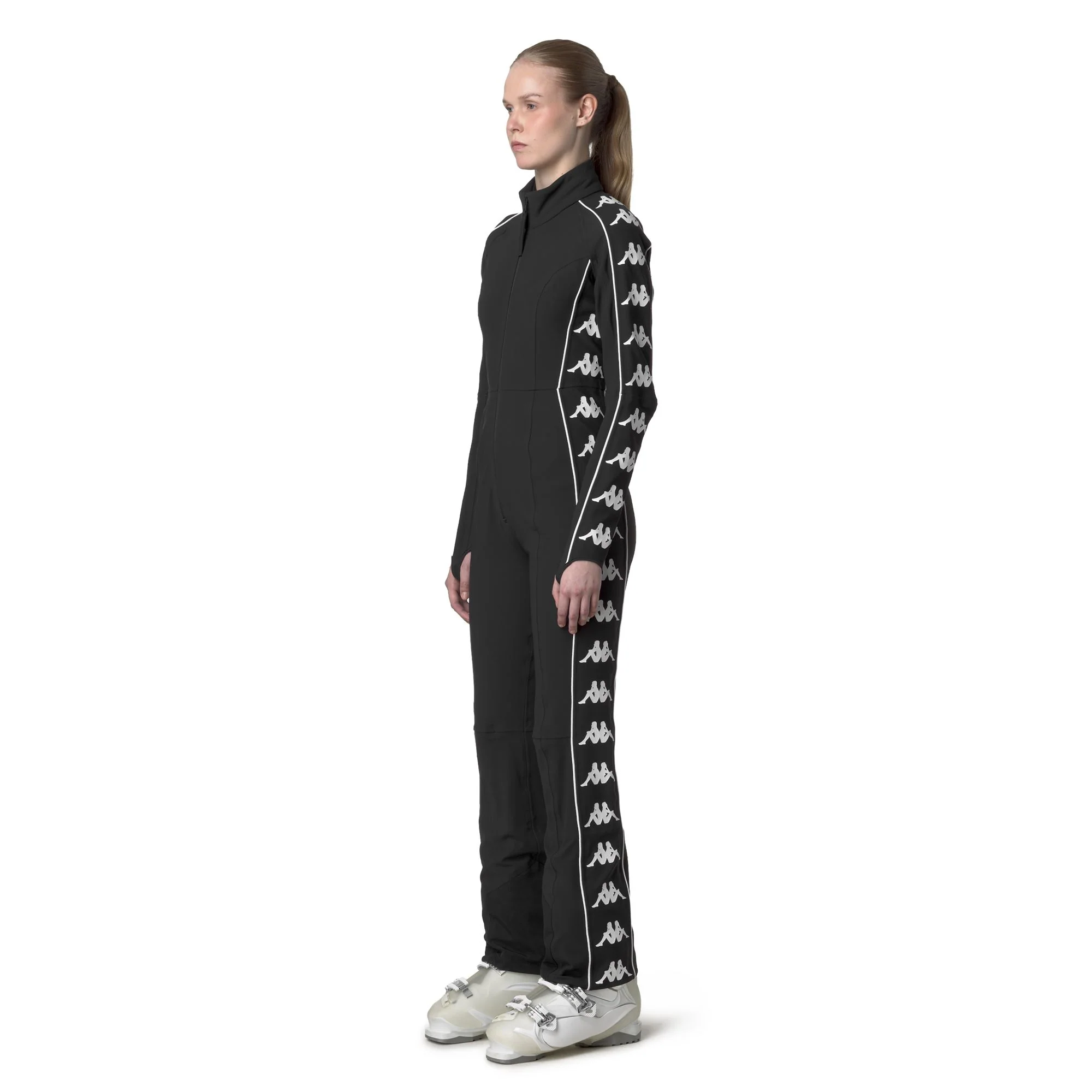 4CENTO 400 222 BANDA - Sport Suits - Tracksuit - Woman - Black-White - Image 5