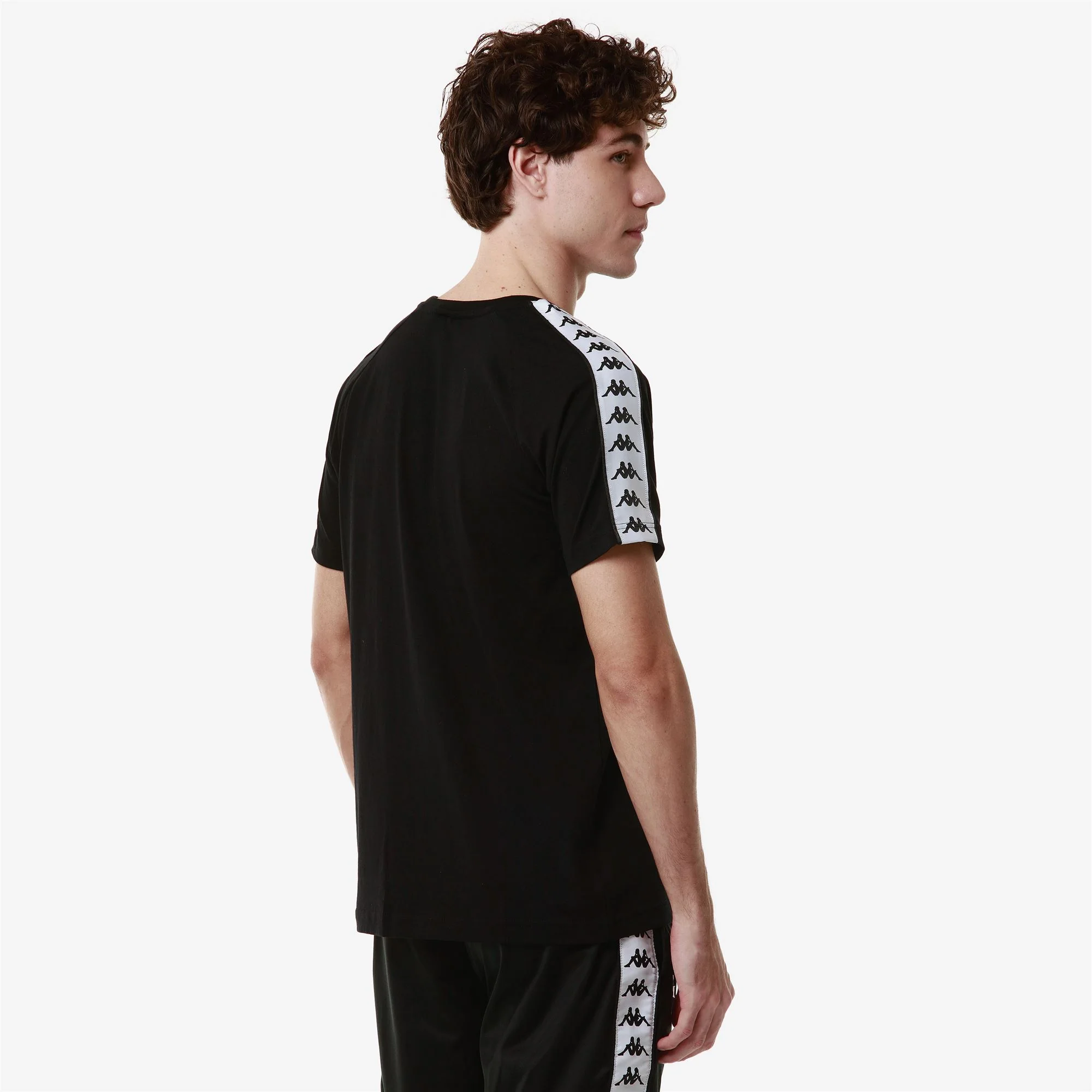 222 BANDA COEN SLIM - T-Shirts & Top - T-Shirt - Man - Black-White - Image 5