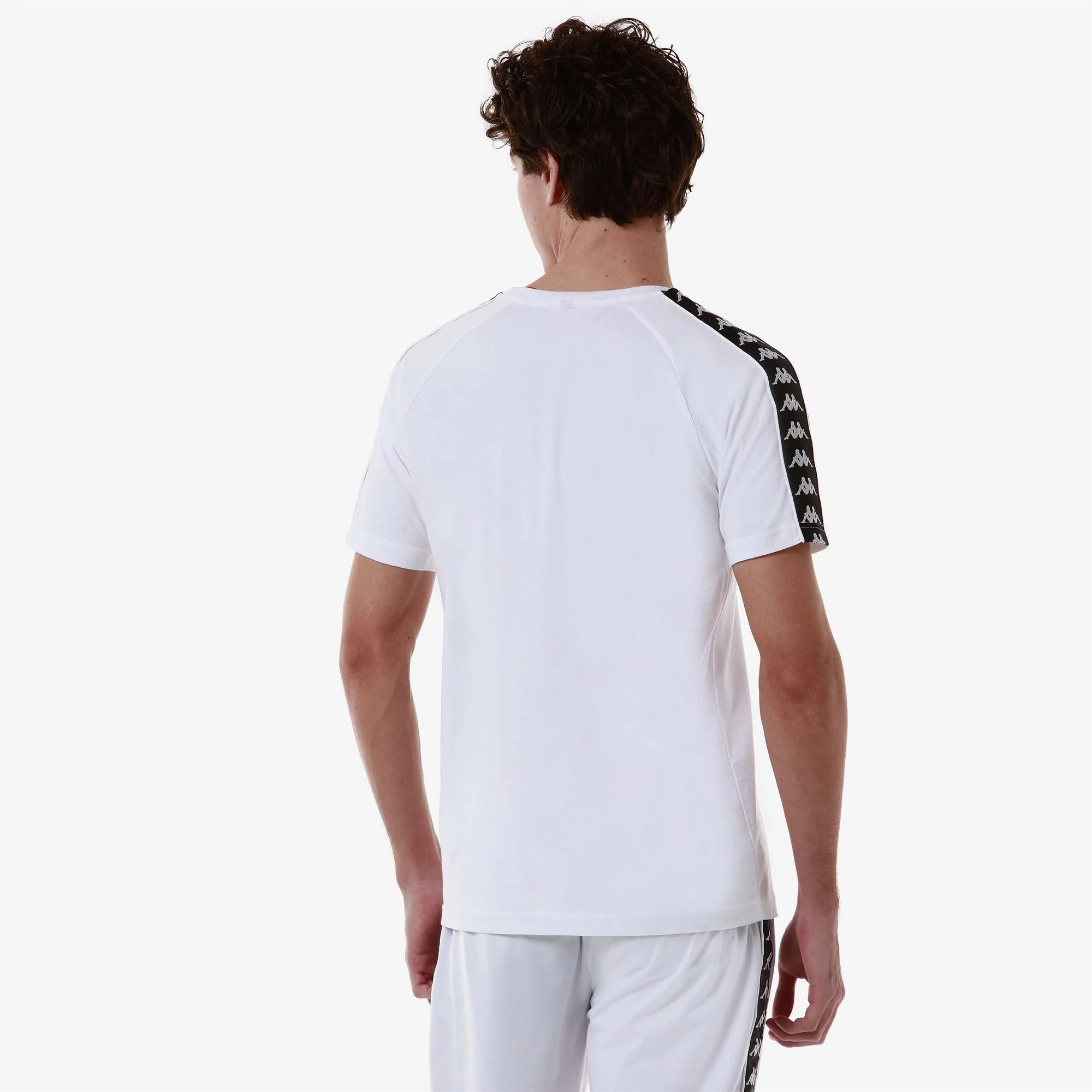 222 BANDA COEN SLIM - T-Shirts & Top - T-Shirt - Man - White-Black-White-Black - Image 5