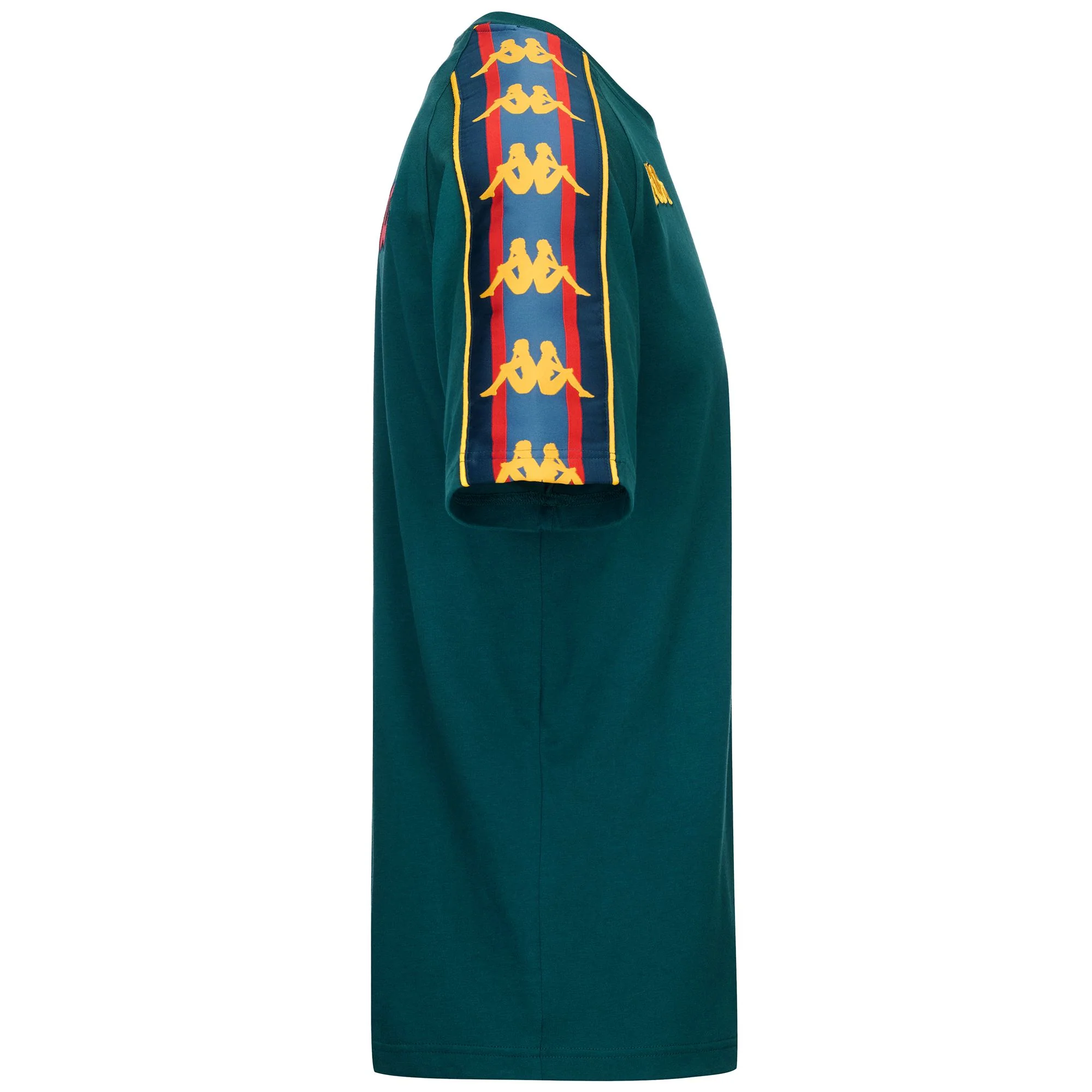 ATEMI GENOA - T-Shirts & Top - T-Shirt - Man - Green Petrol-Red Blaze-Blue Dk-Yellow Dandelion - Image 2