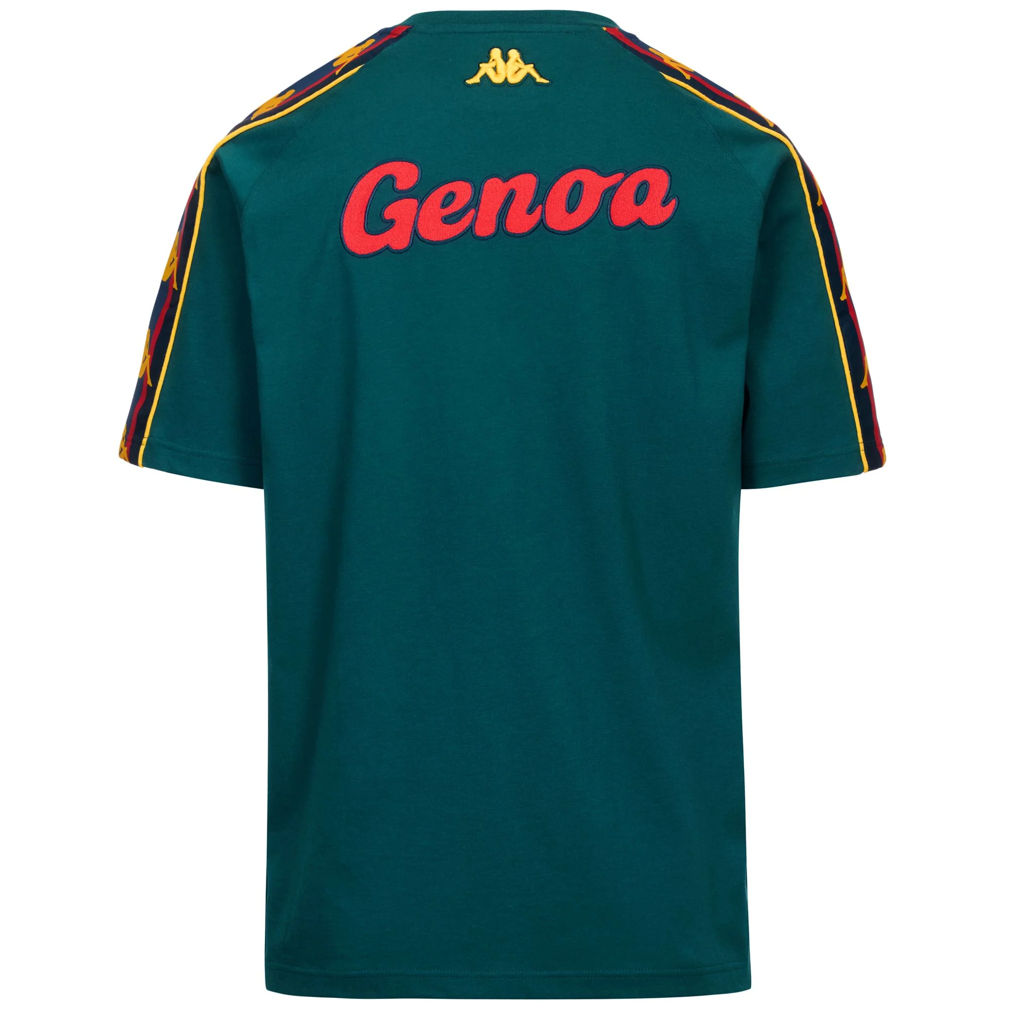ATEMI GENOA - T-Shirts & Top - T-Shirt - Man - Green Petrol-Red Blaze-Blue Dk-Yellow Dandelion - Image 3