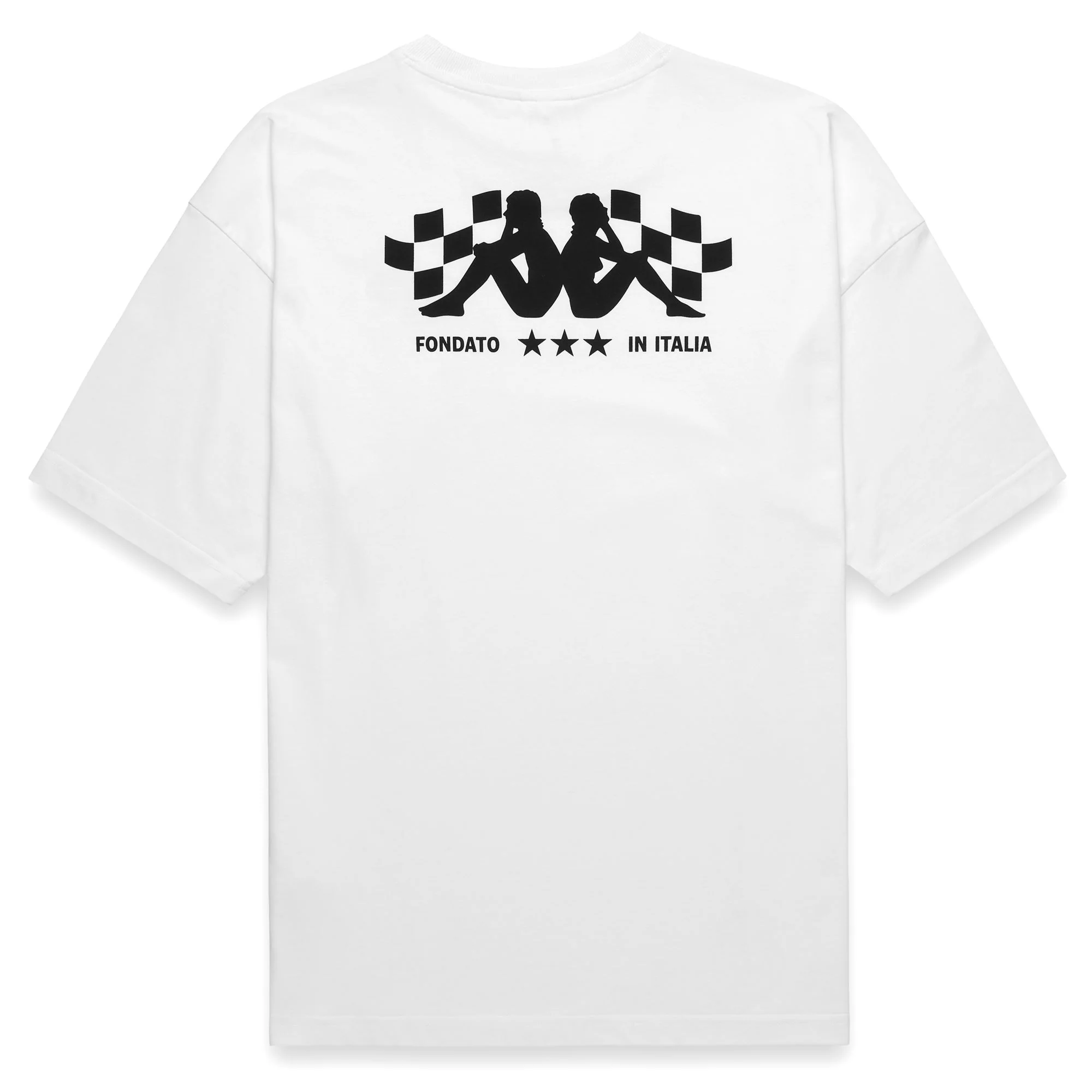 AUTHENTIC  SOLIAN - T-Shirts & Top - T-Shirt - Man - White-Black - Image 3