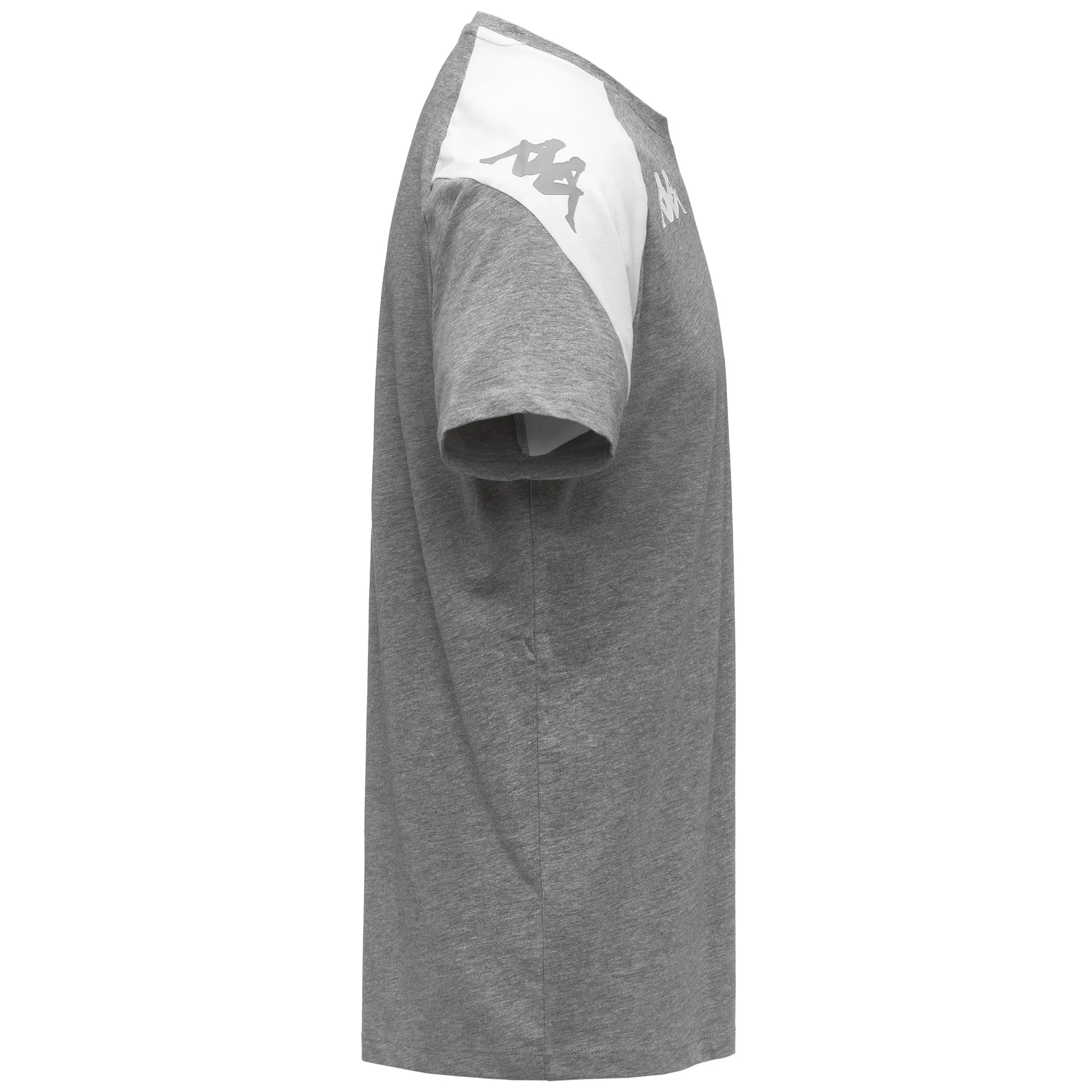 KAPPA4FOOTBALL   LACCIO - T-Shirts & Top - T-Shirt - Man - Grey Melange-White - Image 2