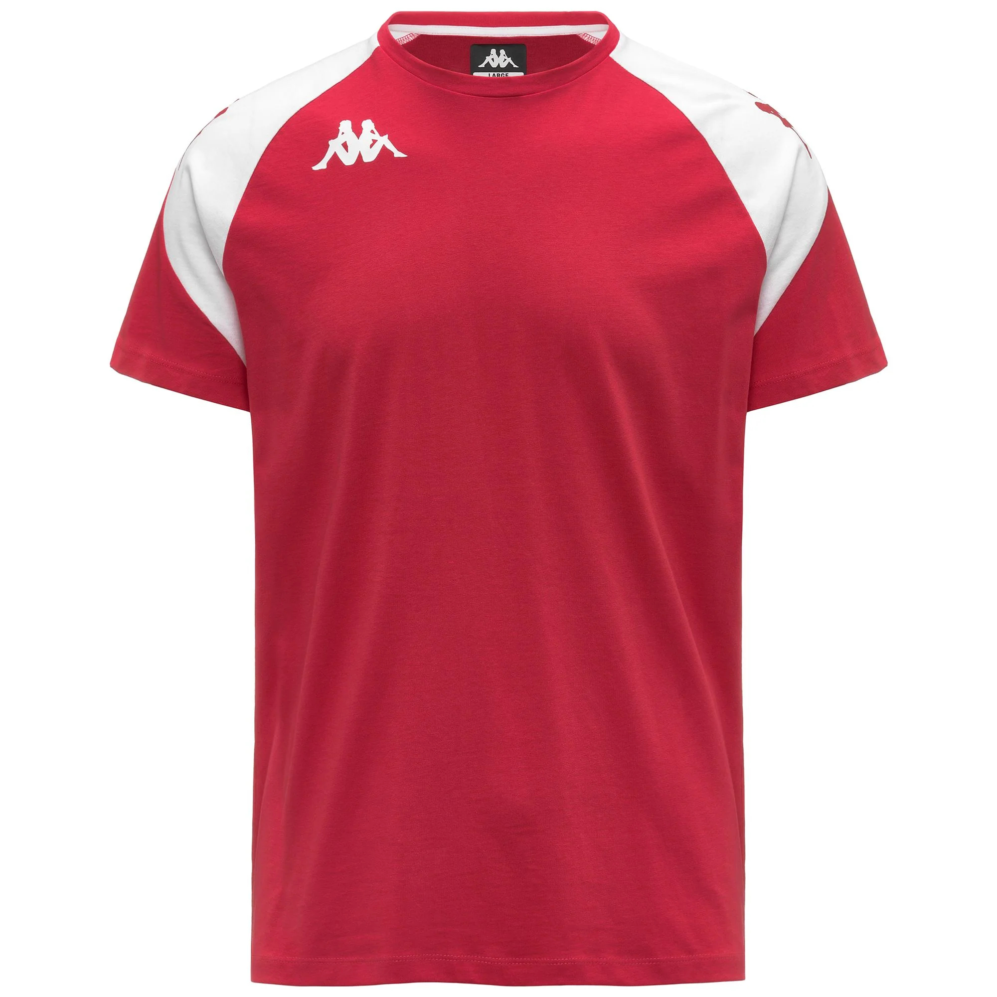 KAPPA4FOOTBALL LACCIO - T-Shirts & Top - T-Shirt - Man - Red-White