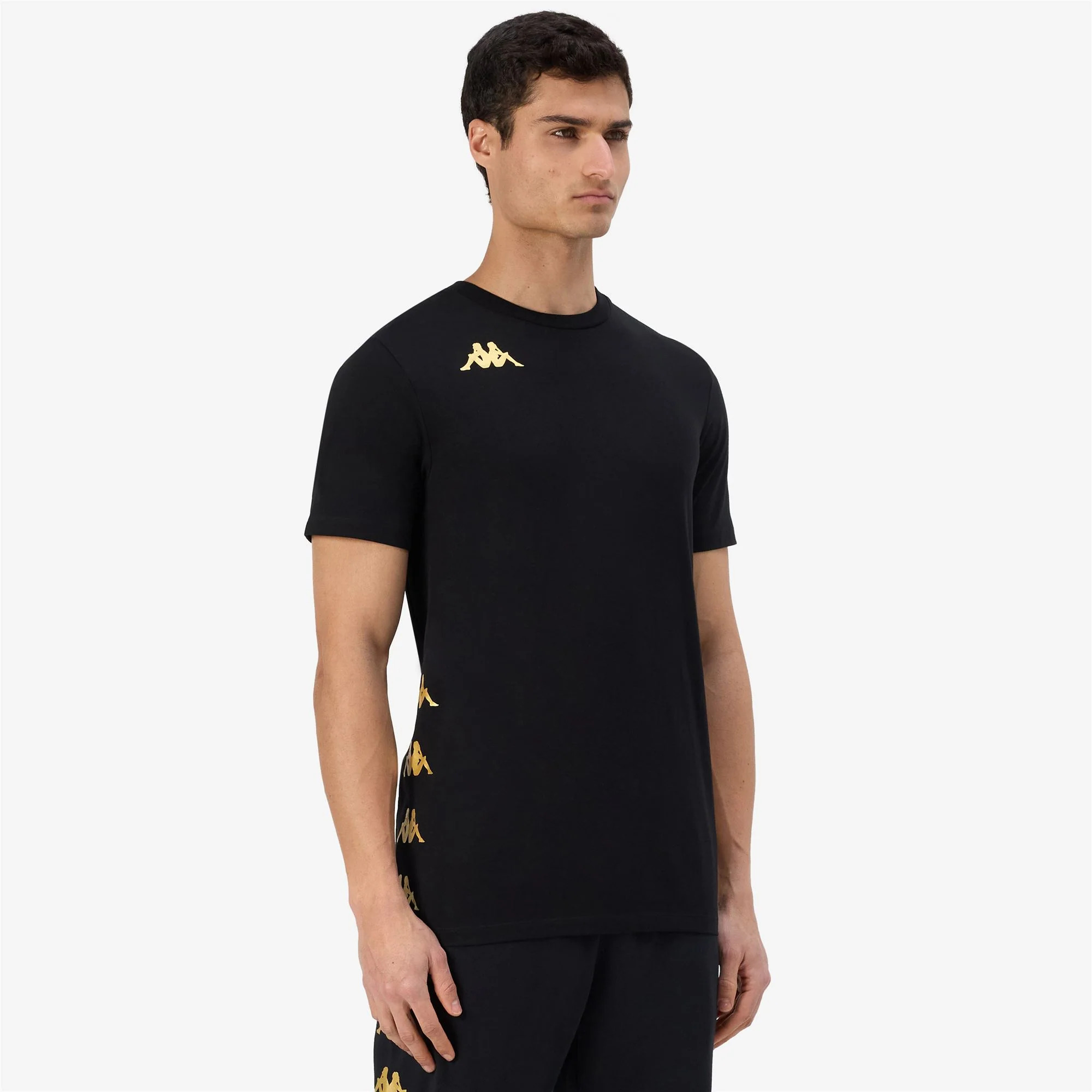 KAPPA4FOOTBALL GIOVO - T-Shirts & Top - T-Shirt - Man - Black - Image 6