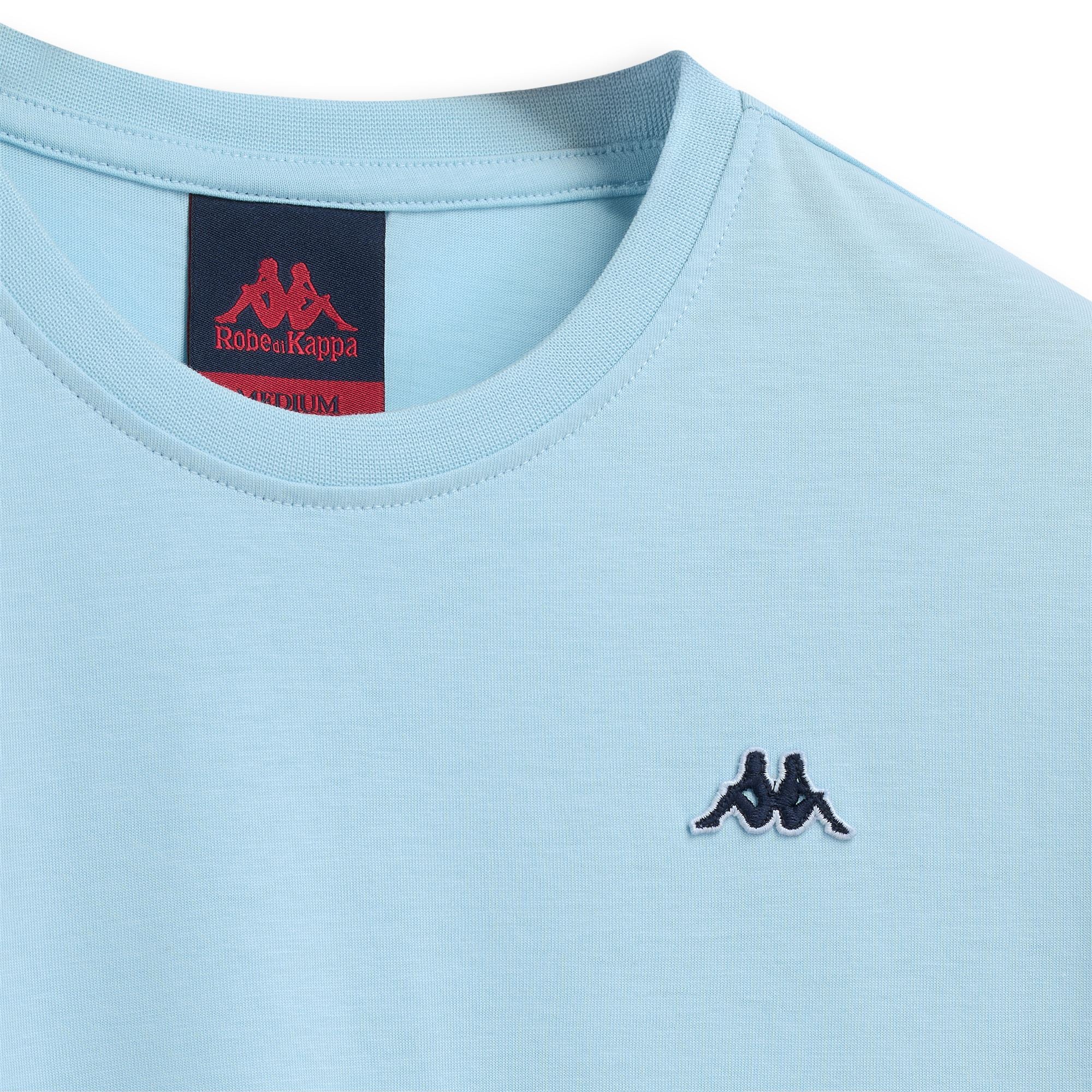 LUC - T-Shirts & Top - T-Shirt - Man - Azure Limpid Sky-Blue Navy - Image 3
