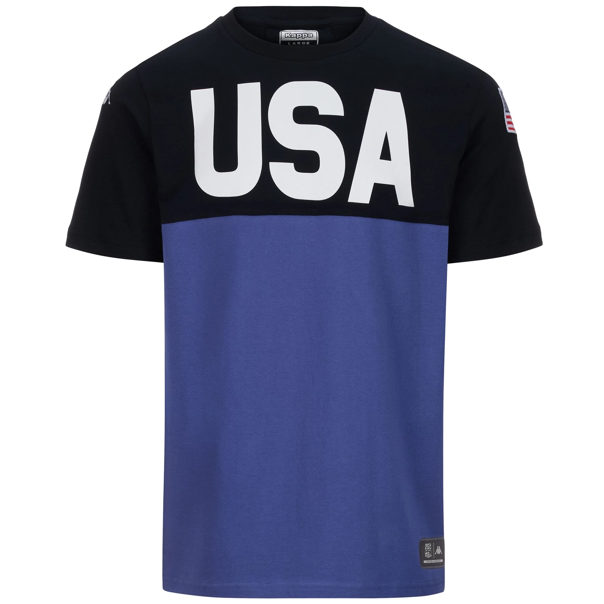 SUPPORTER AYBA2B USA US - T-Shirts & Top - T-Shirt - Unisex - Blue Fiord-Blue Dk Navy