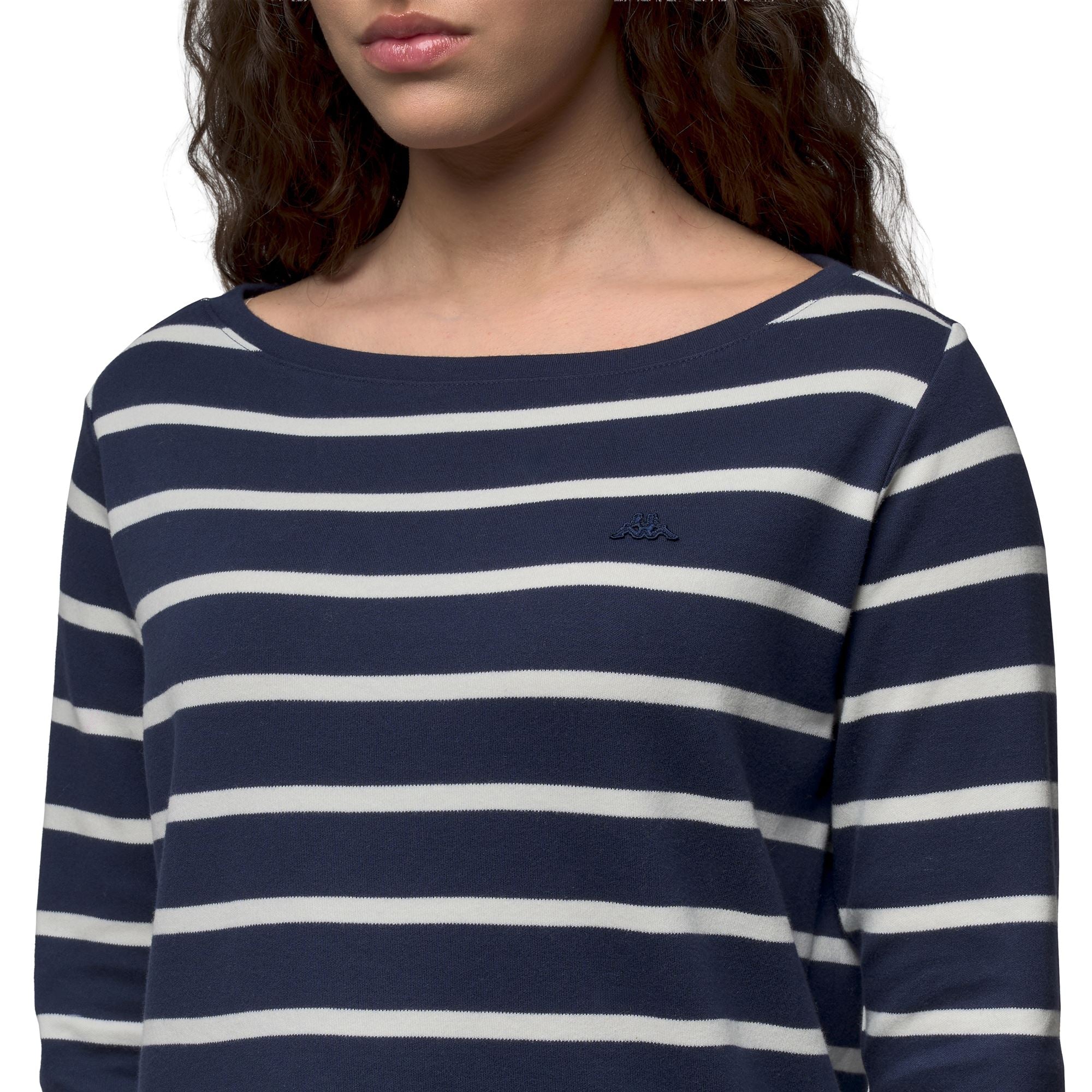 FRANCINE - T-Shirts & Top - T-Shirt - Woman - Blue Iris-White Cloud - Image 6