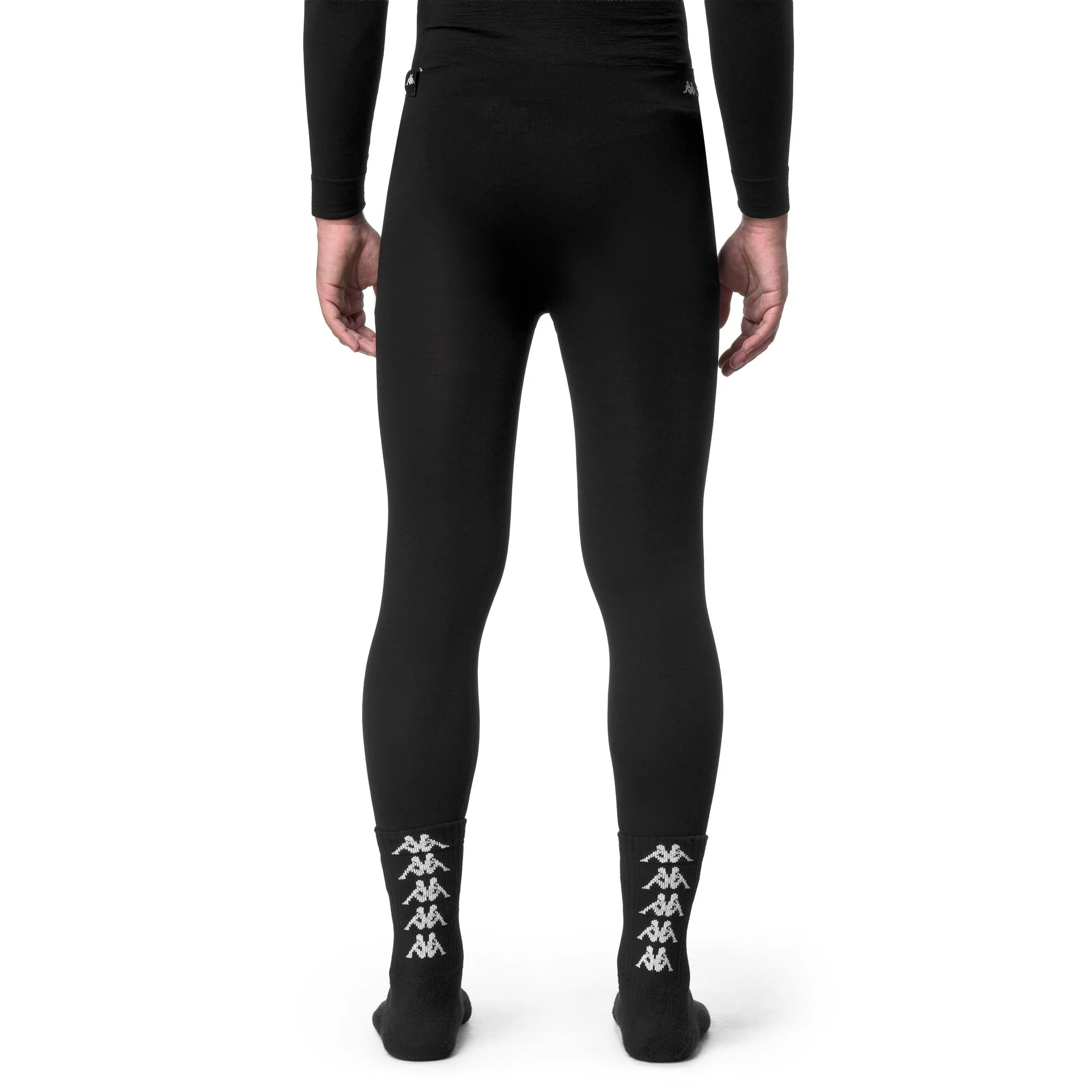 6CENTO   SKIN LEGWOOL - Underpants - Long - Unisex - Black-Black - Image 6